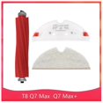 thumbnail image 1 of 3pcs For Roborock T8 / Q7 Max / Max+ Main Brush Mop Cloth Mop Holder, 1 of 3