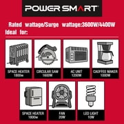 PowerSmart 4400-Watt Powered for Outdoor and Home Use, EPA Compliant Gas Portable Inverter Generator