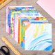 thumbnail image 4 of Bloc de papel para álbum de recortes con 24 hojas y 12 estilos de estampados, 5,98 x 5,98 pulgadas, para pintar, decorar, decoupage, diario, etc., 4 of 9