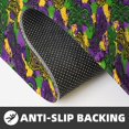 thumbnail image 4 of Honeii Mardi Gras7 Print Kitchen Mat [2 PCS] for Floor, Waterproof Non-Slip Rugs, Kitchen Decor,Standing Mat for Floor,Office, Sink, Laundry, 4 of 6