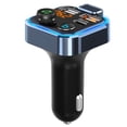 thumbnail image 3 of Transmisor FM Compatible Con Dientes 5.0 PD 20W QC3.0 Reproductor MP3 Manos Libres Radio Azul, 3 of 7