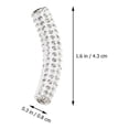 thumbnail image 3 of MasteelfCA 6pcs Shoelace Buckles Shoelace DIY Accessories Rhinestone Studded Buckles, 3 of 7
