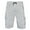 Light Grey, variant on Mens Sweat Cargo Shorts Soft Cotton Lounge Gym Workout Casual Dark Grey 2XL