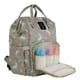 thumbnail image 4 of Mochila para Pañales de Bebé LEQUEEN Unicornio Color Gris, 4 of 12
