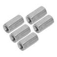 thumbnail image 1 of Écrou de Couplage, Connecteur Hexagonal en Acier Inoxydable M6 20 Pcs pour, 1 of 8