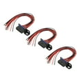 thumbnail image 1 of OBD2 Cable, Diagnostic Interface Cable Flexible 30cm Long 3Pcs With 16Pin Female Connector For Auto Diagnostic Tool, 1 of 8