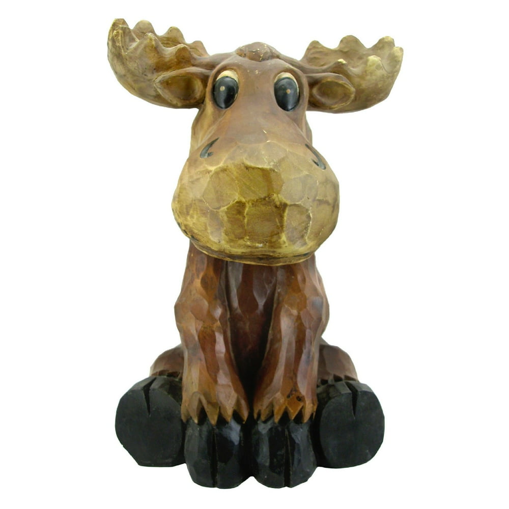 resin moose statue