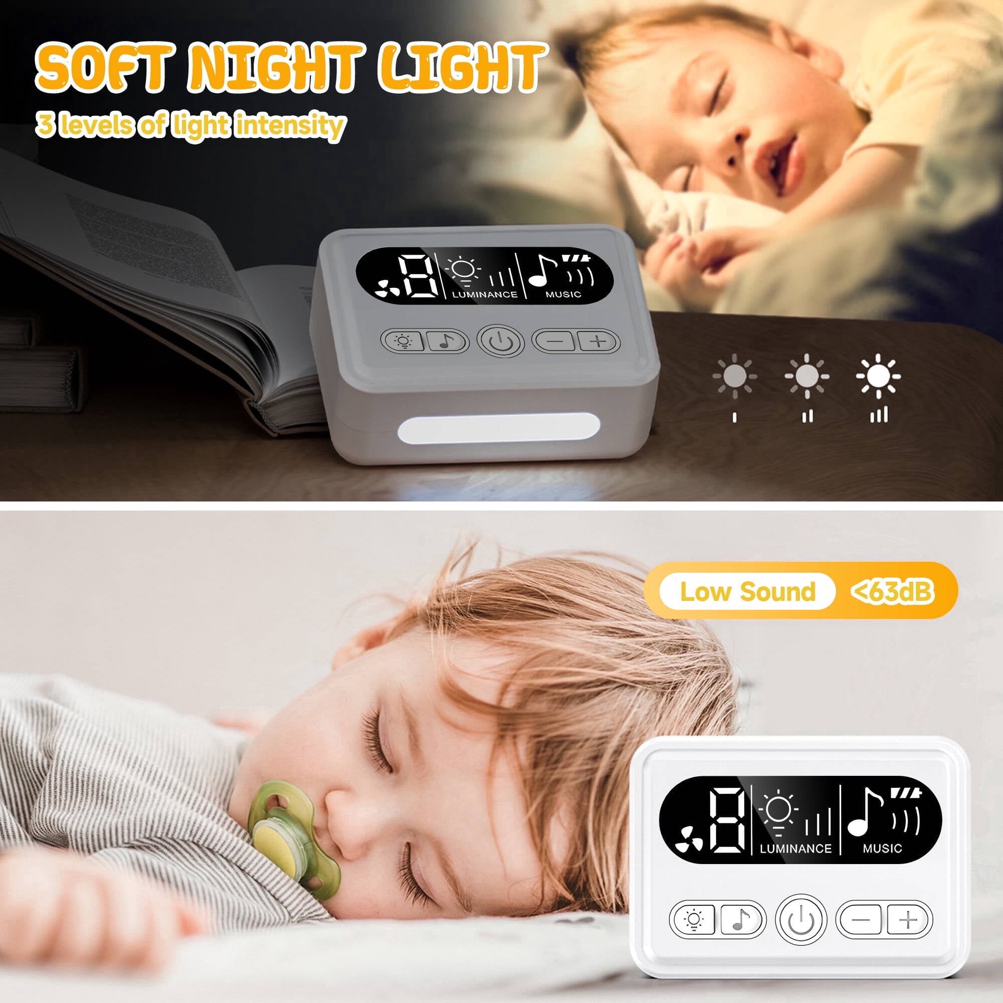 Morfone Nasal Aspirator for Baby, Hospital Grade Baby Nose Sucker with 9 Suction Levels, Music & Night Light Nose Suction for Infants Babies Toddler