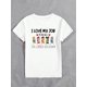 thumbnail image 3 of Women's Casual Short Sleeve Round Neck T-Shirt With 'I Love My Job For All The Reasons' Graphic PrinCamisetas para mujer, lindas camisetas con estampado gráfico, de manga corta, estilo casual, para ve, 3 of 8