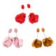 thumbnail image 3 of Guardurnaity Pendientes colgantes de moda Manténgase a la vanguardia del estilo Pendientes de juego para mujeres y niñas Pendientes de lujo Ropa, zapatos y accesorios Miscelánea rosa, 3 of 6