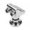 thumbnail image 4 of Dreamhall Floor Mount Single Copper Pedal Valve, Foot Pedal Water Valve for Foot Pedal Faucet Silver, 4 of 11