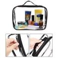 thumbnail image 6 of JAVOedge Clear PVC Cosmetic Makeup Organizer, Travel Toiletry Bag, SET: 2 Quantity x Large Size, 4 Quantity x Small Size - 6 Piece, 6 of 7