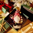thumbnail image 3 of COLLECTIONS de TERESA Décorations de Noël Extérieures avec Lumières Solaires Imperméables, Gnomes de Noël Rouges pour Jardin, Statue de Père Noël Flocon de Neige pour Décoration de Fête de Porte d'Entrée, Joyeux, 8.8 Pouces, 3 of 5