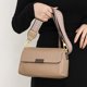 thumbnail image 3 of Bolsa De Hombro Bolso de hombro de piel de vaca de primera capa Bolsos cruzados casuales Simple para el trabajo (Caqui) Tmvgtek Para Estrenar, 3 of 7