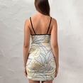 thumbnail image 4 of Ladies Elegant Sling Sleeveless Sexy Dress rose, 4 of 6