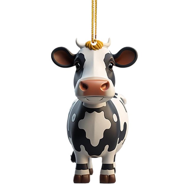 Llavero Llaveros Dibujos Animados Coche Durable Highland Cow