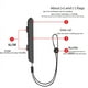 thumbnail image 4 of Adecuado para la correa de muñeca del mango del interruptor, cordón del mango OLED JOYCON, cuerda de mano para el mango izquierdo y derecho, accesorios NS, 4 of 6
