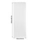 thumbnail image 2 of Cortina semitransparente blanca hueca, cortina de panel de gasa de ventana transpirable para dormitorio, sala de estar, 1 pieza, 100x250cm Advancent LF0159-03B, 2 of 7