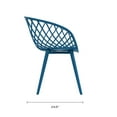 thumbnail image 7 of Kurv Chair Ocean Blue (Set of 2), 7 of 7