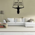 thumbnail image 3 of Your Goals Gymnastic Gymnast Gymnastics Motivation Quote Wall Sticker Art Decal for Girl Boy Room Bedroom Dance Studio Garage House Fun Home Decor Stickers Wall Art Vinyl Decoration Size (40x35 inch), 3 of 3