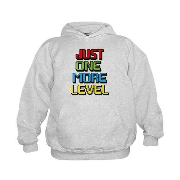 CafePress - Just One More Level Sweatshirt - Kids Hooded Sweatshirt, Classic Hoodie