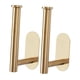 thumbnail image 3 of 2 piezas de sujetadores de cortina, tiradores para cortinas, soporte para papel higiénico Oro, 3 of 9
