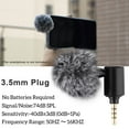 thumbnail image 4 of Mini Mini Plug-in Smartphone Microphone Mobile Phone Mic Cardioid Pickup Type-C Plug 90 Angle Adjustable With 2pcs Windscreen For Smartphone Live Streaming Vlog Online Singing, 4 of 7