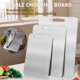 thumbnail image 2 of Juego de Tres Tablas de Cortar de Doble Cara, 304 Tabla de Cortar de Acero Inoxidable, Cutting Board Acero Inoxidable para Verduras, Carne y Fruta, 2 of 4