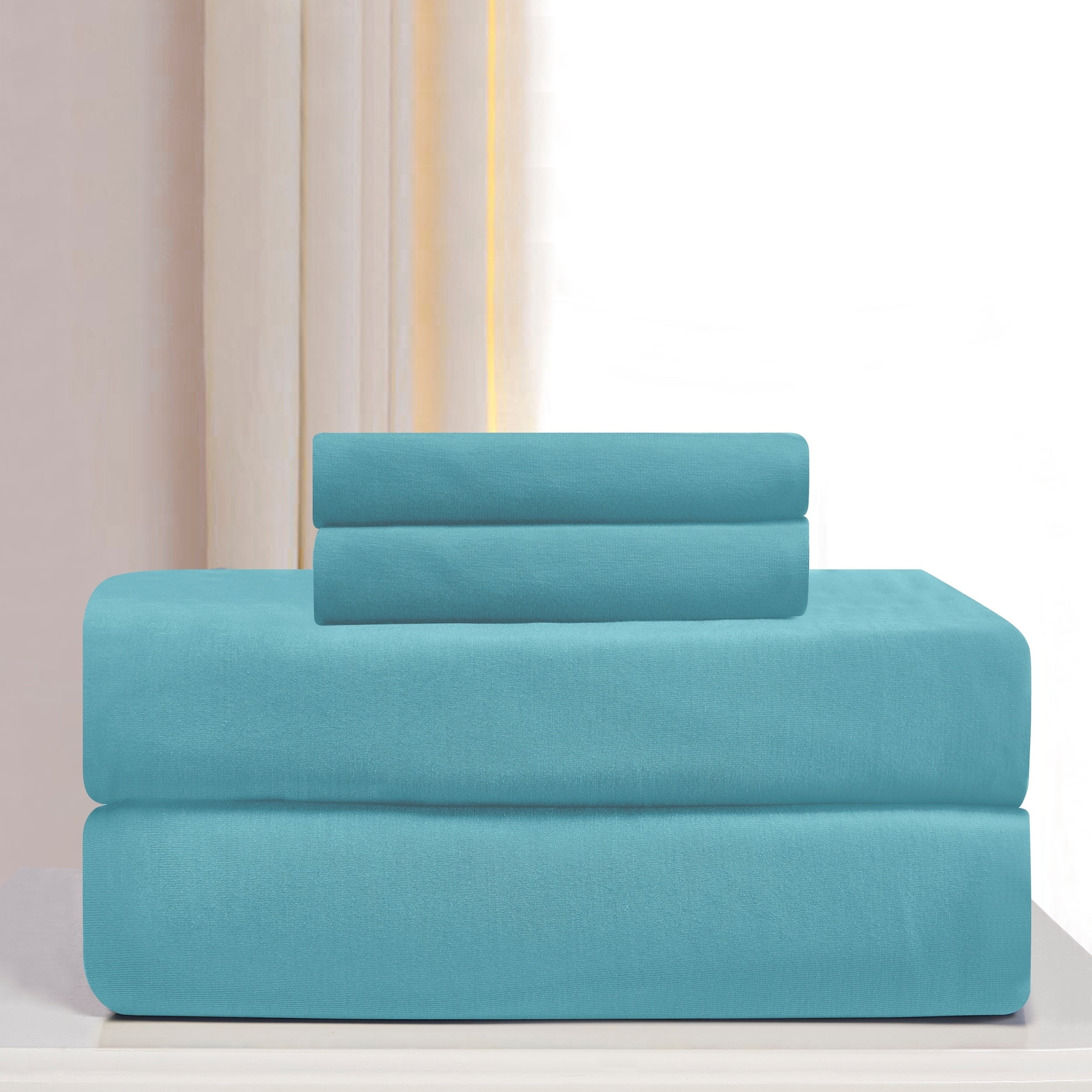 Madison Knit Jersey King Size Jersey Bed Sheet Set