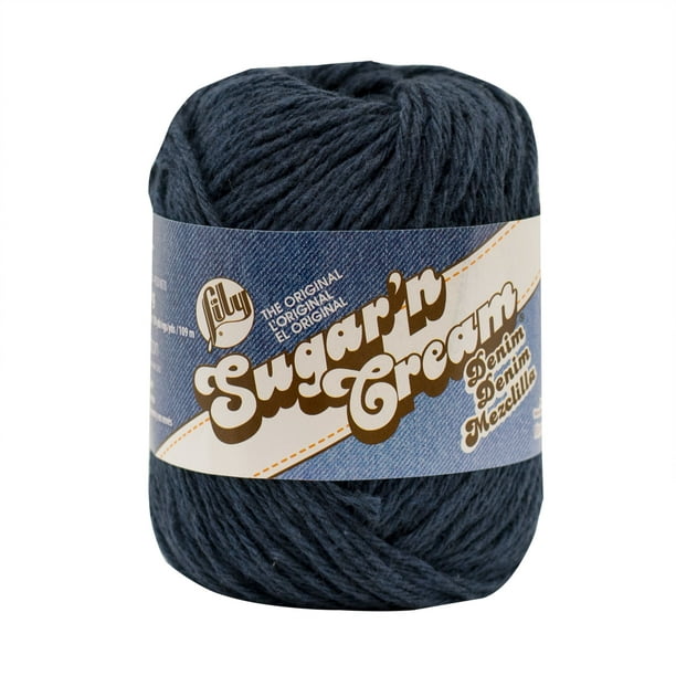 LILY SUGAR?N CREAM THE ORIGINAL YARN(71G/2.5OZ) , INDIGO