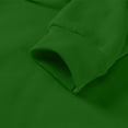 thumbnail image 4 of Fiaer Crew Neck Women Sweatshirts Trendy Oversized Warm Pullovers Long Sleeve Baggy Solid Fashion Casual Fall Tops for Daily Wear Green1 XXXL, 4 of 6