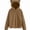 Coffee, variant on DJDLJWCJ Girls Fleece Lined Hoodies Sweatshirt Winter Warm Long Sleeve Pullover Tops Kids Solid Color Sweatshirts Sky Blue Size 5T
