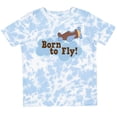 thumbnail image 3 of Inktastic Airplane Future Pilot Born to Fly Boys Toddler T-Shirt, 3 of 5