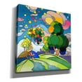 thumbnail image 2 of Epic Graffiti 'Pop Art Landscape 1019' by Howie Green, Canvas Wall Art, 12"x12", 2 of 8