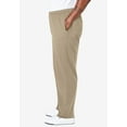 thumbnail image 3 of KingSize Men's Big & Tall Lightweight Jersey Open-Bottom Sweatpants, 3 of 5