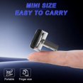 thumbnail image 2 of Set of 4 car USB LED ambient lights, plug-and-play USB car decorative light kit, portable mini night light, car interior accessories, suitable for most car models.,Ice Blue, 2 of 5