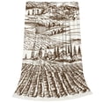 thumbnail image 2 of Sikiie Vineyard Landscape 1 Ultra-Soft Micro flannel Blanket Luxury All Seasons Warm Blanket for Bedding Sofa and Travel (4 sizes)-40"x30", 2 of 7