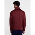 thumbnail image 3 of Ozark Trail Men's Half Zip Pullover with Long Sleeves, Sizes S-3XL, 3 of 6