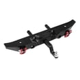 thumbnail image 2 of jiaping 1 12 RC Car Upgrade Bumper Aluminum Rear Guard Mount Replacement Accessories for Black, 2 of 8