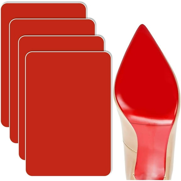Red Bottom Shoe Protector,Sole Protector for Red Bottom Shoes,Self-Adhesive Shoe Bottom Protector Stickers 4pcs 4pcs 4pcs 4pcs