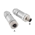thumbnail image 4 of Eigraketly Conector de aviación a prueba de agua IP67, máquina de terminal de cobre Ethernet aislante, fabricación de 5 conectores pin Type2 NO2 Eigraketly TO008301-02, 4 of 6