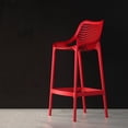 thumbnail image 2 of Compamia Air Patio Counter Stool in Red, 2 of 6