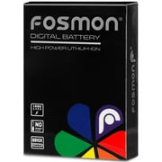 Fosmon (2 Pack) Li-40B, Li-42B Replacement Battery Pack Compatible with Olympus FE-150,FE-160,FE-190,FE-20,FE-220,FE-230,FE-240,FE-250,FE-280,FE-290,FE-300,FE-3000,FE-3010,FE-320,FE-330,FE-340,FE-350