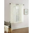 thumbnail image 1 of Mainstays Floral Lace Sheer Rod Pocket Curtain Panel, 1 of 1