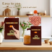 Ihvewuo Peanut Butter Machine Maker Safe Easy to Clean Sauce Nut Grinder Versatile Kitchens Butter Machine Non Slip Peanut Butter Maker Nut Grinder for Kitchens