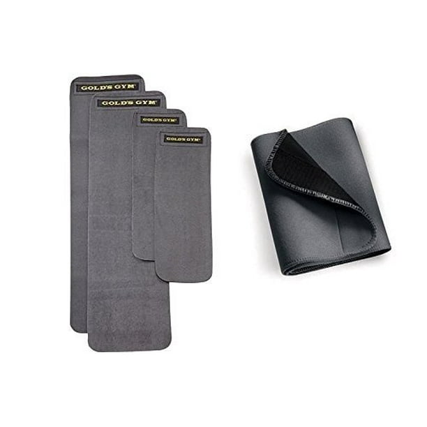 Gold's Gym Upper Arm & Thigh Slimmer Kit AND Waist Trimmer Belt 5piece