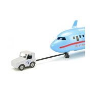 Siku Plastic Airliner with Accessories, 15.16 x 14.25 x 5.08 in, Light Blue