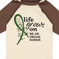 thumbnail image 4 of Inktastic Life Grows On- be an Organ Donor Boys or Girls Long Sleeve Baby Bodysuit, 4 of 5
