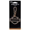 thumbnail image 3 of Harley-Davidson Silhouette Embellished Bar & Shield Logo Key Chain, Rose Gold, Harley Davidson, 3 of 5