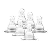 Dr. Brown's Original Nipple, Level 3 (6m+), 6-Pack